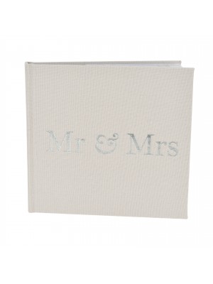 Сватбен фотоалбум Mr.& Mrs. за 48бр. снимки с размер 10х15см